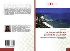 Capa do livro de La langue créole, un patrimoine à valoriser 