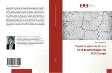 Deuil et état de stress post-traumatique en R.D.Congo kitap kapağı