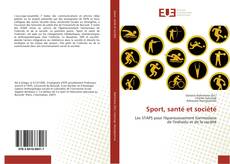 Capa do livro de Sport, santé et société 