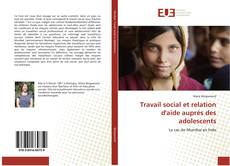 Capa do livro de Travail social et relation d'aide auprès des adolescents 