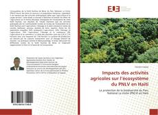 Portada del libro de Impacts des activités agricoles sur l’écosystème du PNLV en Haïti