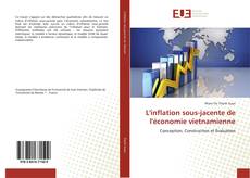 Buchcover von L'inflation sous-jacente de l'économie vietnamienne