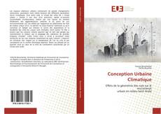 Buchcover von Conception Urbaine Climatique