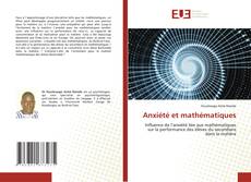 Couverture de Anxiété et mathématiques