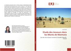 Capa do livro de Etude des Jessours dans les Monts de Matmata 