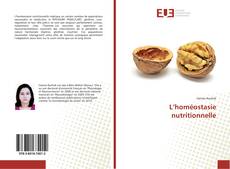 Bookcover of L’homéostasie nutritionnelle