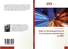 Capa do livro de Aide au Developpement et la Croissance economique en RDC 