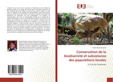Buchcover von Conservation de la biodiversité et subsistance des populations locales