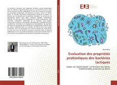 Buchcover von Evaluation des propriétés probiotiques des bactéries lactiques