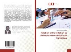 Capa do livro de Relation entre Inflation et Croissance économique au Cameroun 