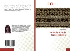 Capa do livro de La facticité de la représentation 