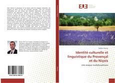 Portada del libro de Identité culturelle et linguistique du Provençal et du Niçois