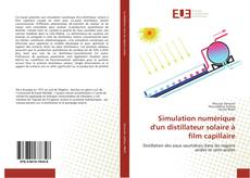 Buchcover von Simulation numérique d'un distillateur solaire à film capillaire