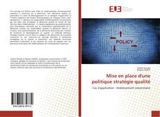 Bookcover of Mise en place d'une politique stratégie qualité