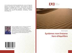 Buchcover von Systèmes non-linéares hors-d'équilibre