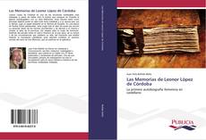 Las Memorias de Leonor López de Córdoba kitap kapağı