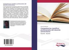 Competencias científico profesionales del docente universitario kitap kapağı