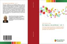 As regras e as práticas - vol. 1 kitap kapağı