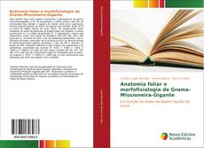 Copertina di Anatomia foliar e morfofisiologia de Grama-Missioneira-Gigante