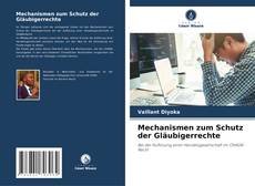 Bookcover of Mechanismen zum Schutz der Gläubigerrechte