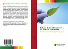 Couverture de Estudo Quimiotaxonômico da família Rubiaceae