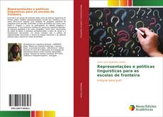 Capa do livro de Representações e políticas linguísticas para as escolas de fronteira 