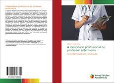 Capa do livro de A identidade profissional do professor enfermeiro 
