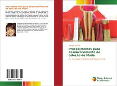 Buchcover von Procedimentos para desenvolvimento de coleção de Moda