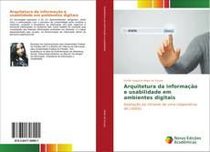 Capa do livro de Arquitetura da informação e usabilidade em ambientes digitais 