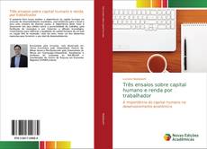 Buchcover von Três ensaios sobre capital humano e renda por trabalhador