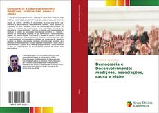 Capa do livro de Democracia e Desenvolvimento: medições, associações, causa e efeito 
