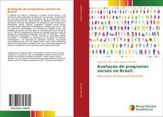 Capa do livro de Avaliação de programas sociais no Brasil: 