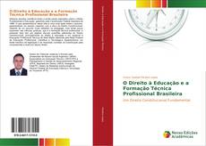 Capa do livro de O Direito à Educação e a Formação Técnica Profissional Brasileira 