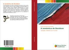 Buchcover von A semântica de Davidson