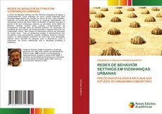 Buchcover von REDES DE BEHAVIOR SETTINGS EM VIZINHANÇAS URBANAS