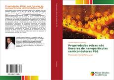 Buchcover von Propriedades óticas não lineares de nanopartículas semicondutoras PbS