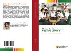 Capa do livro de Lições de Literatura no Programa Gestar II 