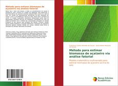 Buchcover von Método para estimar biomassa de açaizeiro via análise fatorial