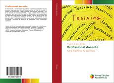 Bookcover of Profissional docente