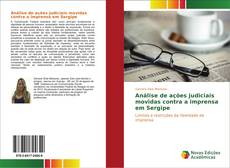Bookcover of Análise de ações judiciais movidas contra a imprensa em Sergipe