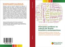 Capa do livro de Princípios jurídicos na ciência do direito brasileiro contemporâneo 