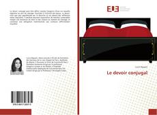 Buchcover von Le devoir conjugal