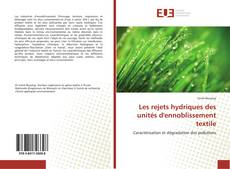 Buchcover von Les rejets hydriques des unités d'ennoblissement textile