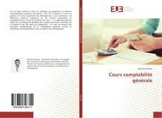 Cours comptabilité générale kitap kapağı