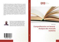 Buchcover von Compréhension en lecture Analyse des manuels scolaires