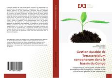 Copertina di Gestion durable de Tetracarpidium conophorum dans le bassin du Congo