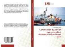Capa do livro de Construction du port en eau profonde et dynamique culturelle des Mabi 