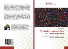 Buchcover von L'industrie musicale face au téléchargement