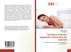 Copertina di Syndrome d'apnées hypopnées obstructives du sommeil