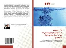 Portada del libro de Apport de l’hydrogéophysique à l’implantation d’un système